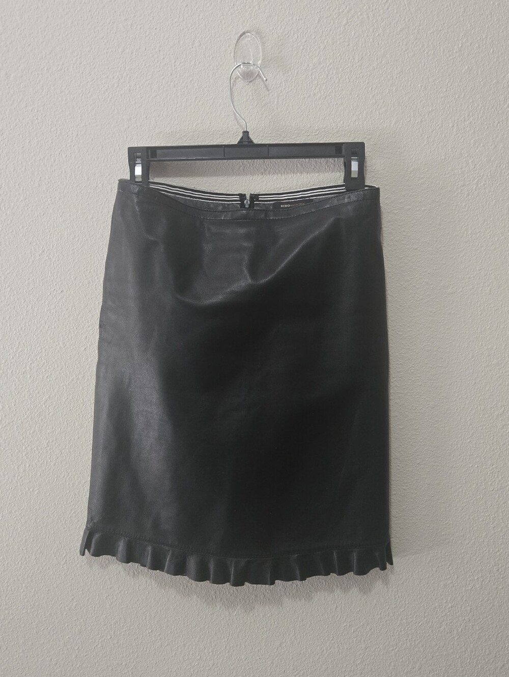 BCBGMaxAzria Leather Pencil Skirt